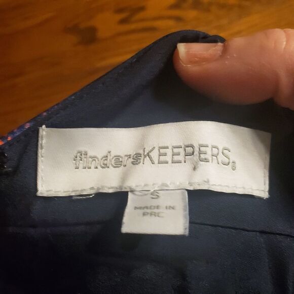 Finders keepers floral halter dress size small - Picture 2 of 6